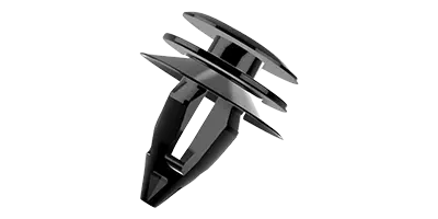 Plastic Trim Clips W Button Type